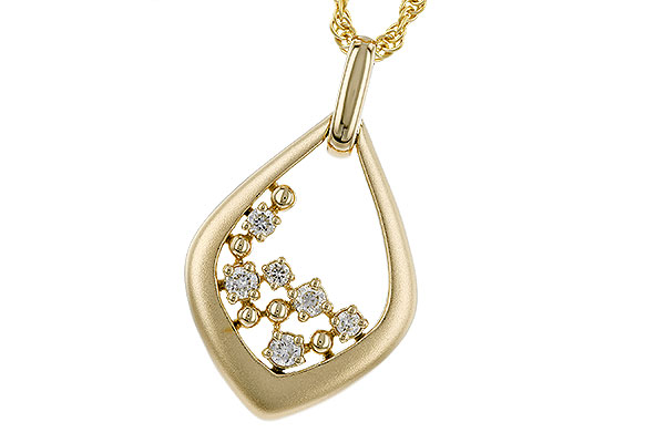 H284-29233: NECKLACE .25 TW