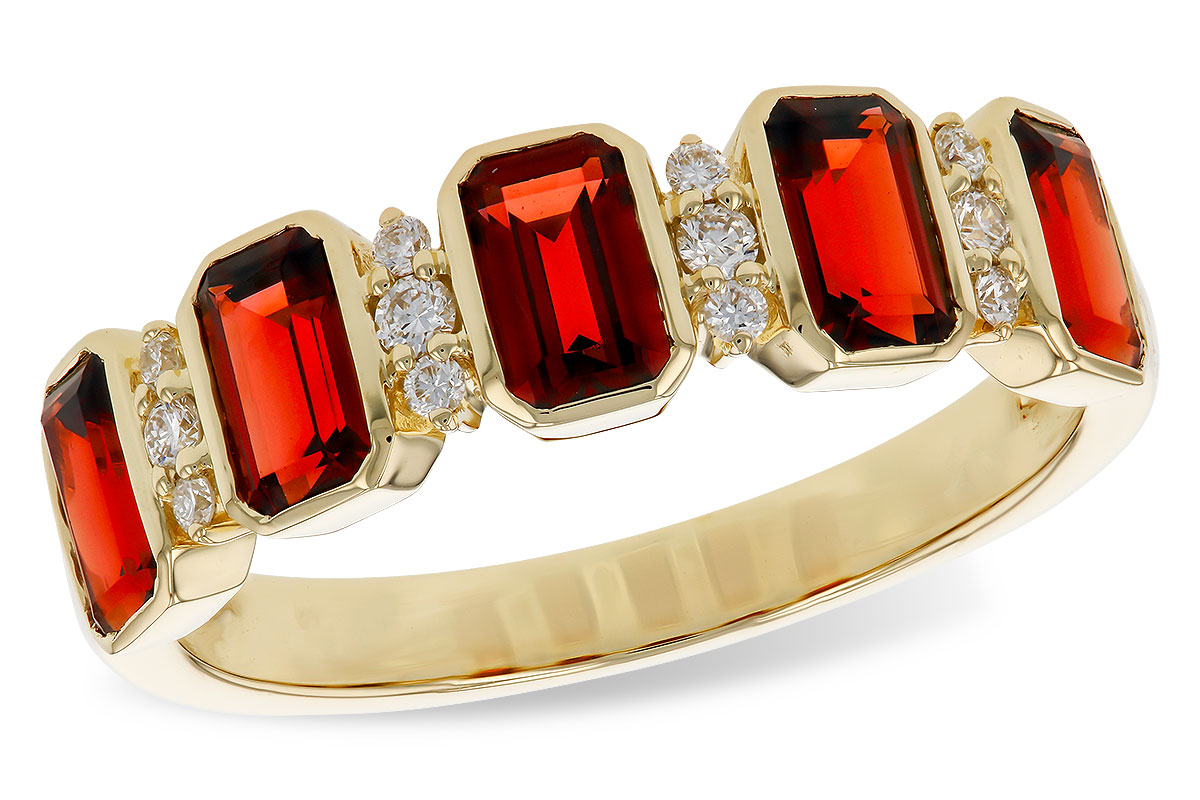 H284-30133: LDS RG 1.62 TW GARNET 1.74 TGW
