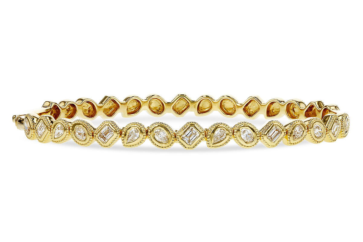 H284-34715: BANGLE 1.00 TW FANCY CUT DIAS