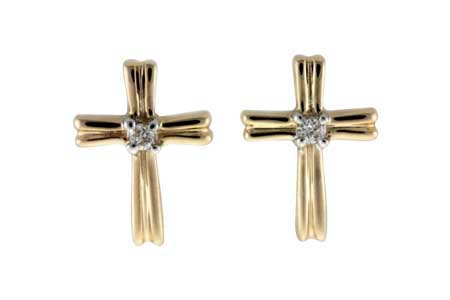 K009-80133: EARRINGS .03 TW