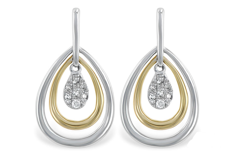K193-40179: EARRINGS .06 TW