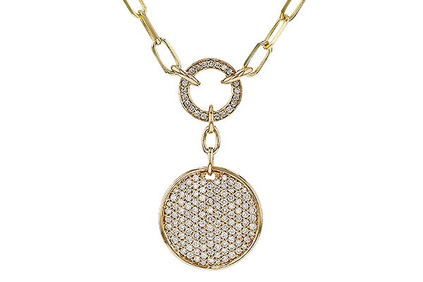 K284-29206: NECKLACE .92 TW (17")