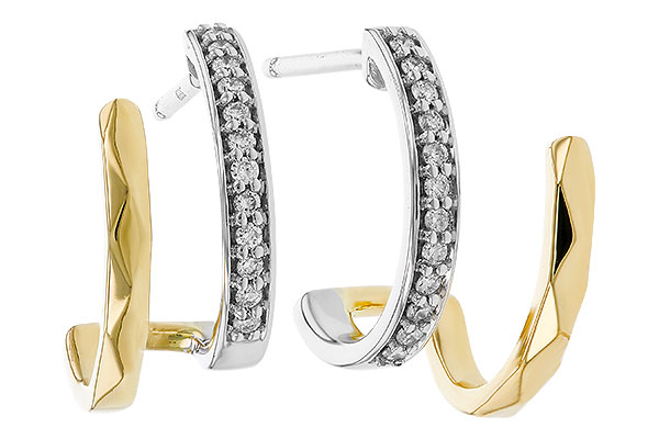 K284-31015: EARRINGS .12 TW