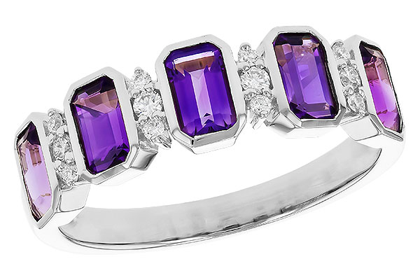 K284-35579: LDS RG 1.18 TW AMETHYST 1.30 TGW