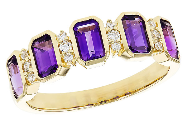 K284-35579: LDS RG 1.18 TW AMETHYST 1.30 TGW