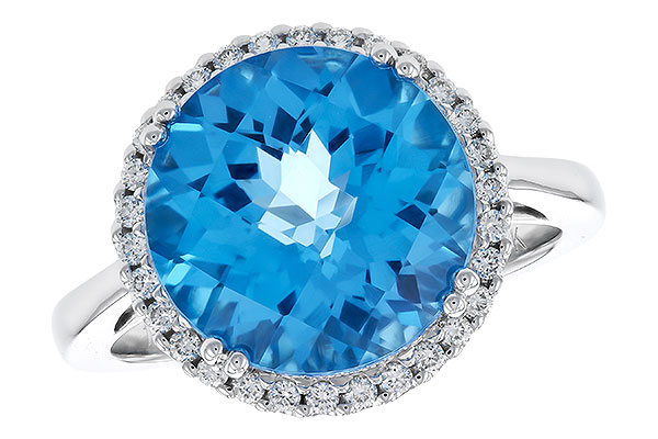 L284-30151: LDS RG 7.20 BLUE TOPAZ 7.42 TGW