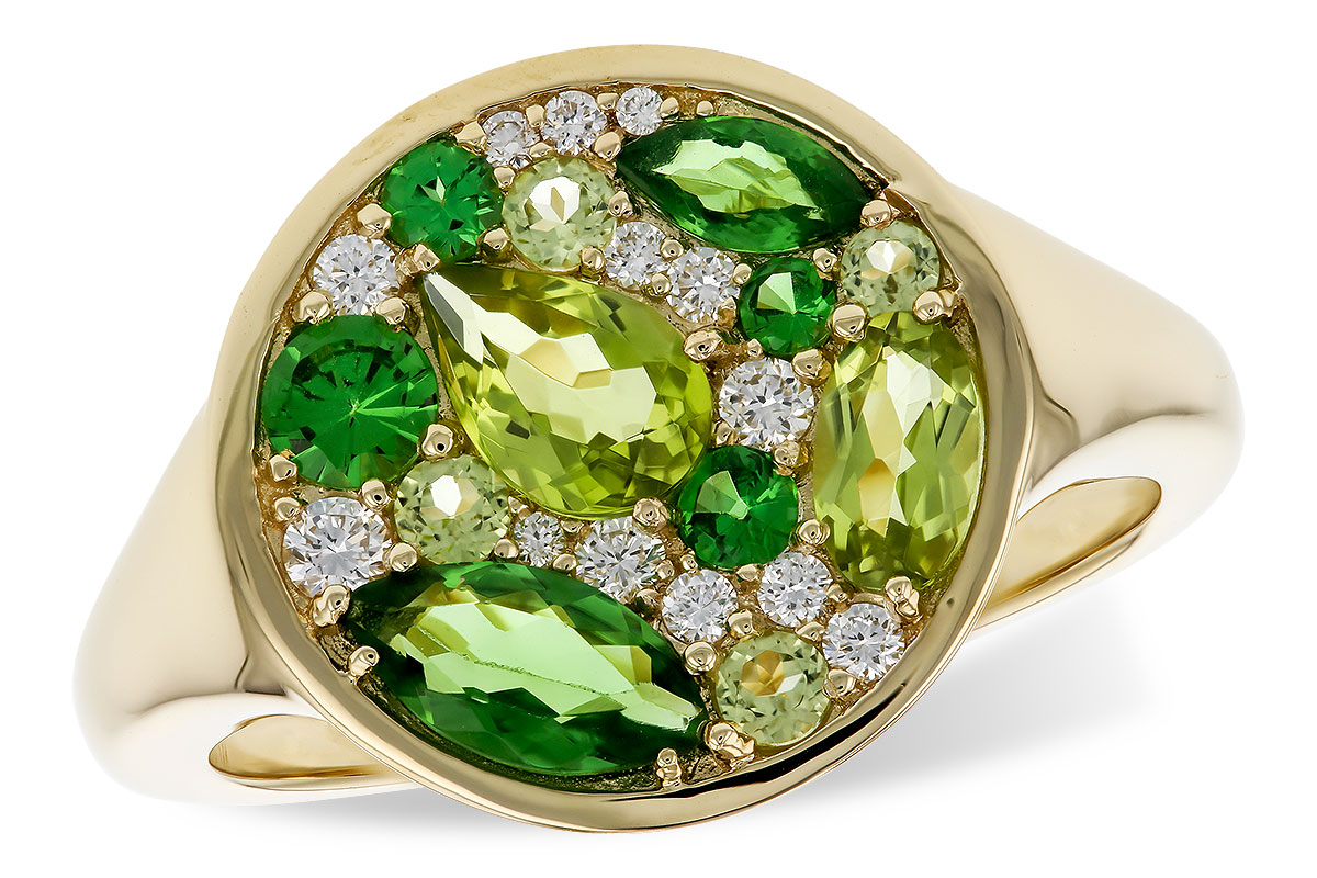 L284-31024: LDS RG 1.34 TW SEMI-PRECIOUS (TSAV, PER) 1.50 TGW