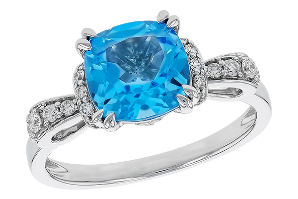 L284-31070: LDS RG 2.48 BLUE TOPAZ 2.70 TGW (8MM BT)