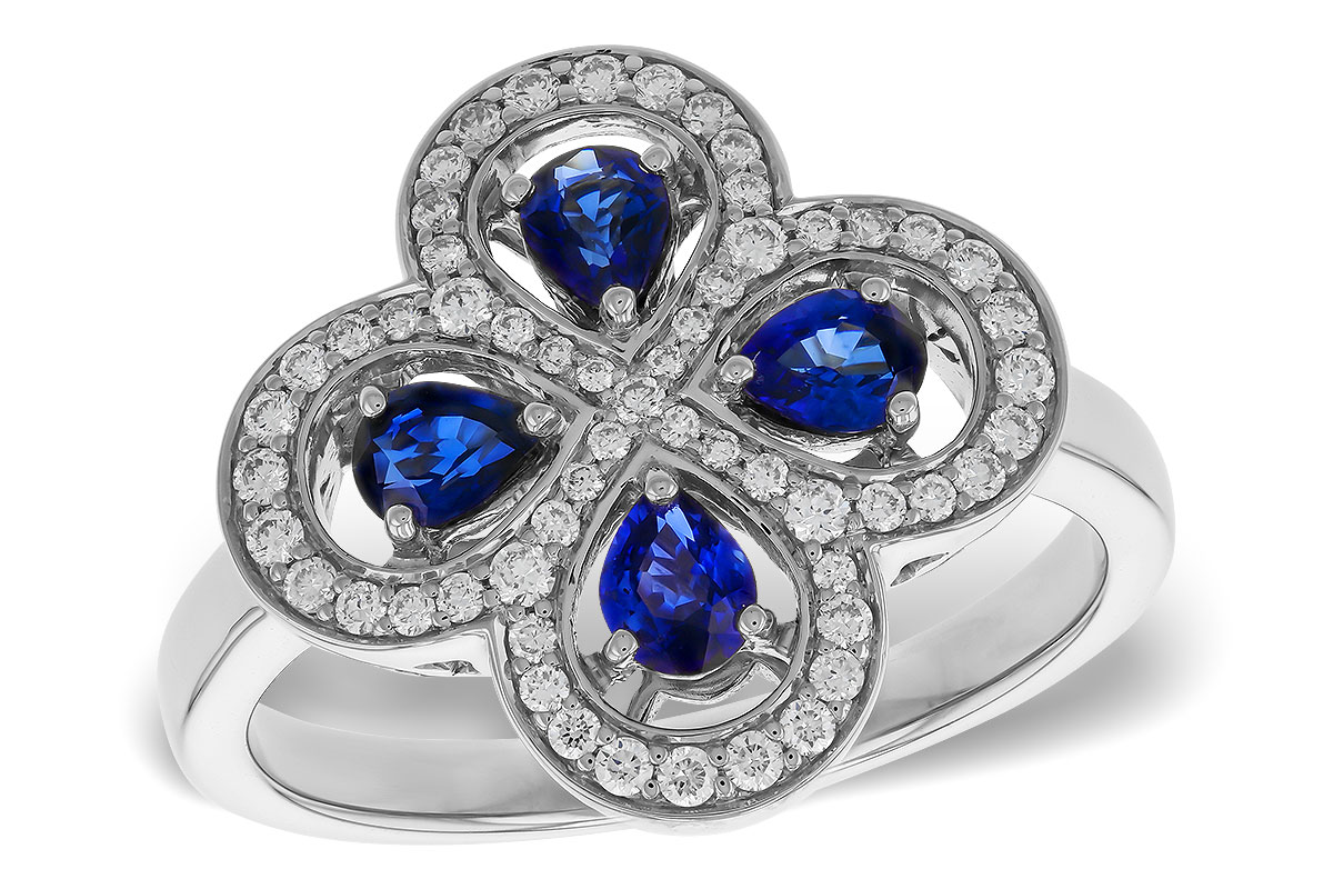 L284-32870: LDS RG .68 TW SAPPHIRE .96 TGW