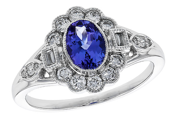 M284-28333: LDS RG .80 TANZANITE 1.20 TGW (7x5MM OV)