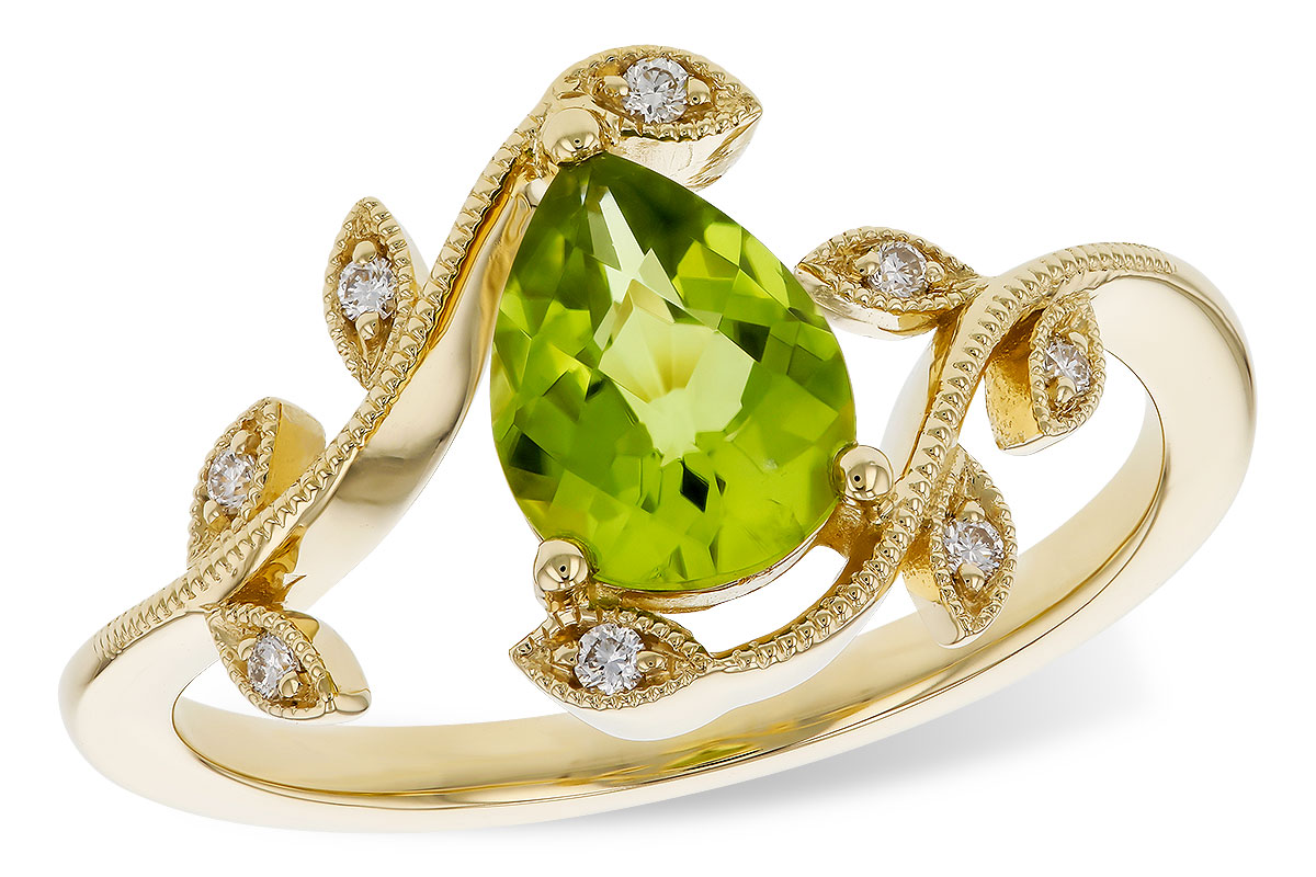 M284-29251: LDS RG 1.16 PERIDOT 1.22 TGW (8x6MM PER)