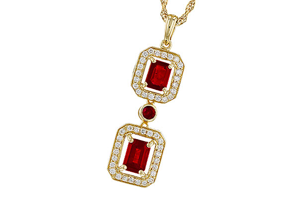 M284-31088: NECK 1.22 TW RUBY 1.43 TGW