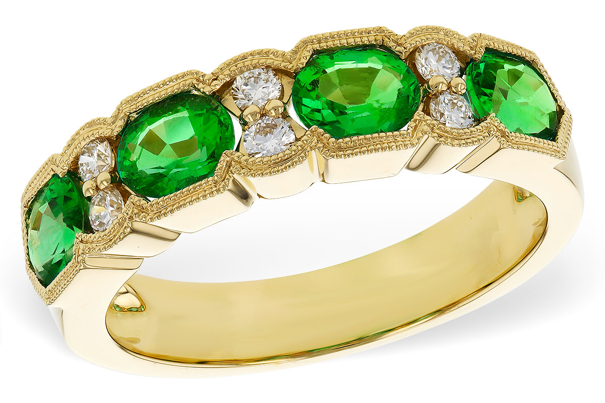 M284-34706: LDS WED RG 1.20 EMERALD 1.38 TGW (5x4MM EMER)
