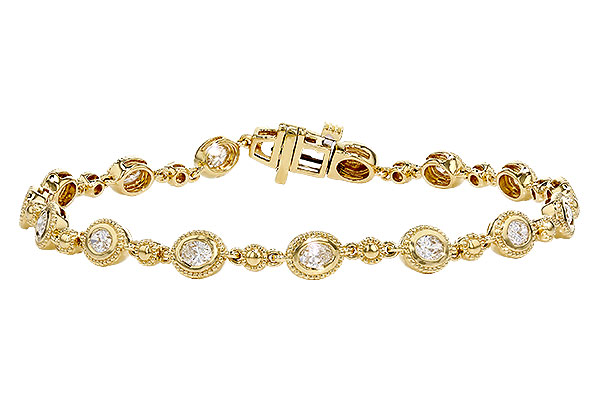 M284-34715: BRACELET 1.25 TW OVAL DIAS (7")