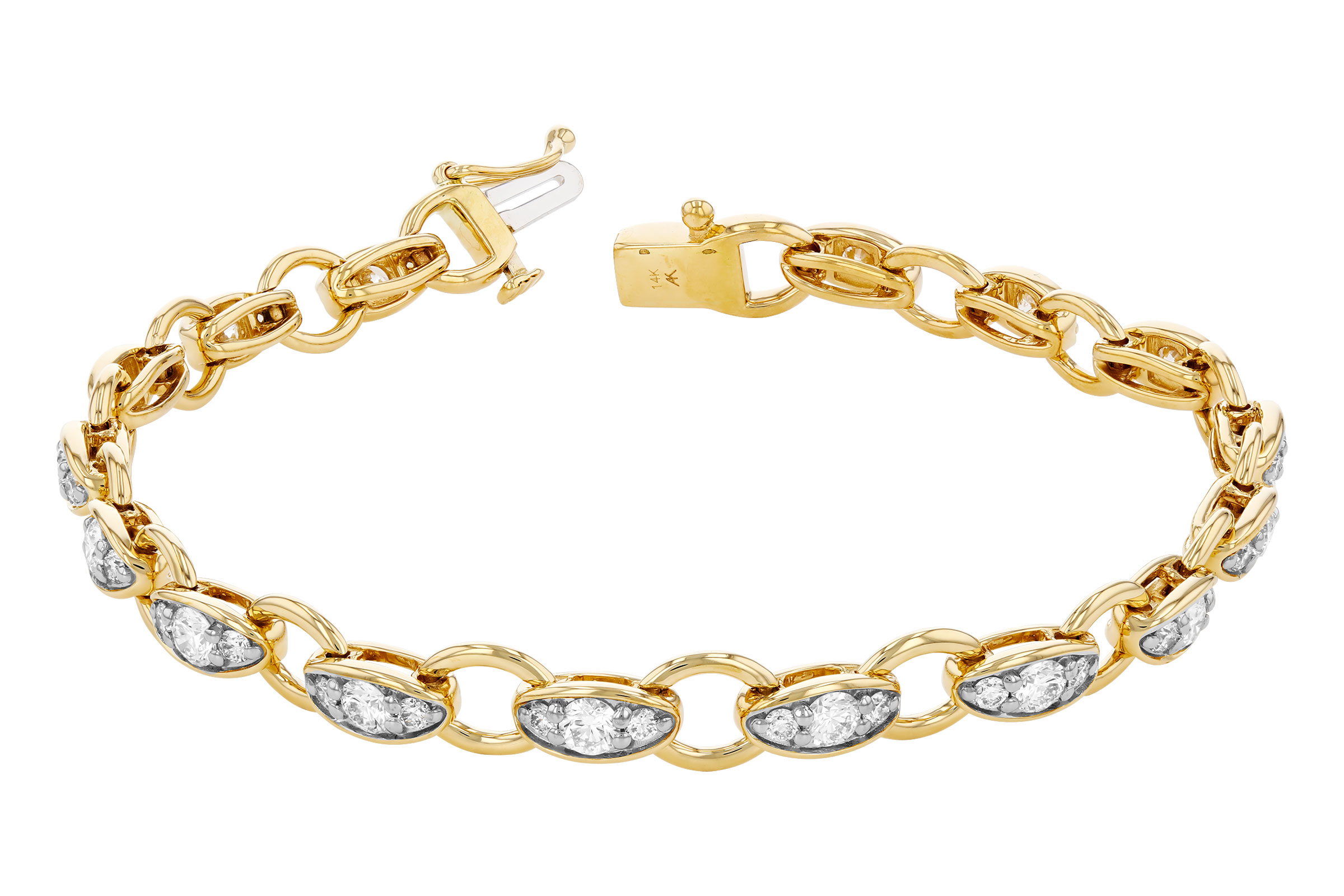M285-19260: BRACELET 2.20 TW (7")